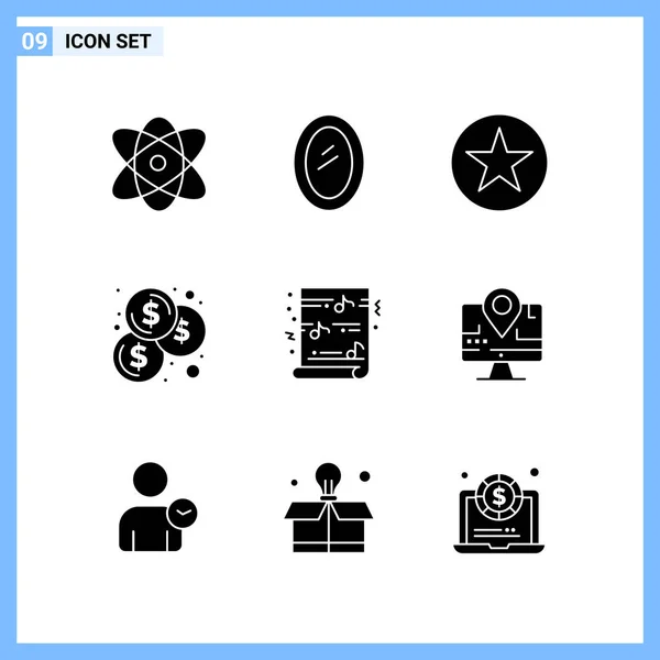 Set Universal Creative Icons Simply Vector Illustrations Web Mobile Apps — Stock Vector