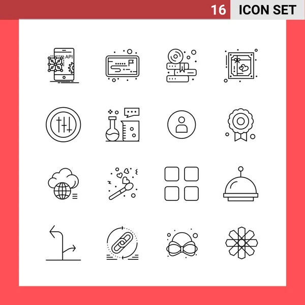 Σύνολο 25 Universal Business Icons Vector — Διανυσματικό Αρχείο