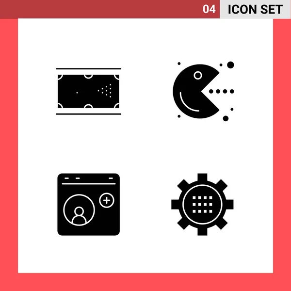 Set Universal Creative Icons Simply Vector Illustrations Web Mobile Apps — Stock Vector