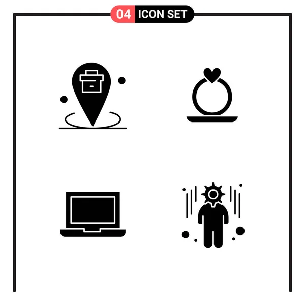 Set de 25 iconos de negocio universales Vector — Vector de stock