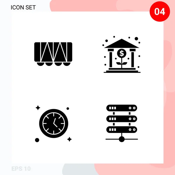 Set of 25 Universal Business Icons Vector — Stock Vector