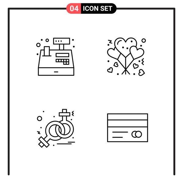 Set of 16 Universal Icons Business Vector — Stock Vector