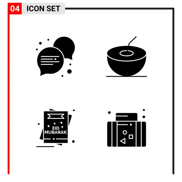 Set Universal Creative Icons Simply Vector Illustrations Web Mobile Apps — Stock Vector