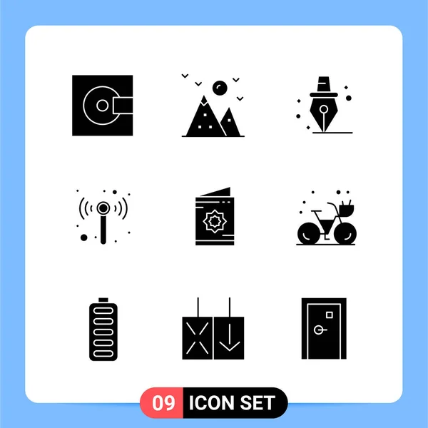 Conjunto Iconos Creativos Universales Simplemente Vector Ilustraciones Para Aplicaciones Web — Archivo Imágenes Vectoriales