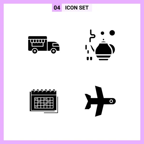 Set de 25 iconos de negocio universales Vector — Vector de stock