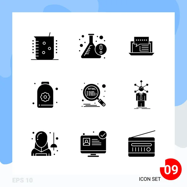 Conjunto Iconos Creativos Universales Simplemente Vector Ilustraciones Para Aplicaciones Web — Vector de stock