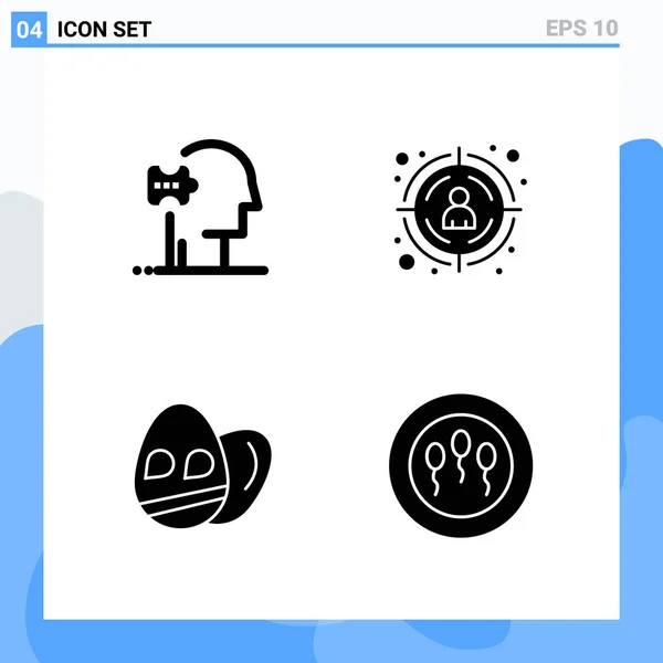 Set Universal Creative Icons Simply Vector Illustrations Web Mobile Apps — Stock Vector