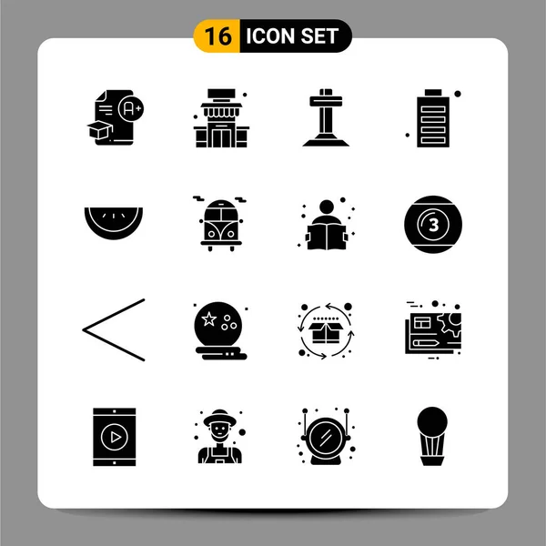 Conjunto Iconos Creativos Universales Simplemente Vector Ilustraciones Para Aplicaciones Web — Vector de stock