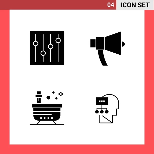 Conjunto Iconos Creativos Universales Simplemente Vector Ilustraciones Para Aplicaciones Web — Archivo Imágenes Vectoriales