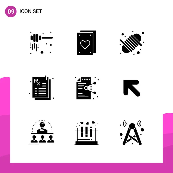 Set Universal Creative Icons Simply Vector Illustrations Web Mobile Apps — Stock Vector