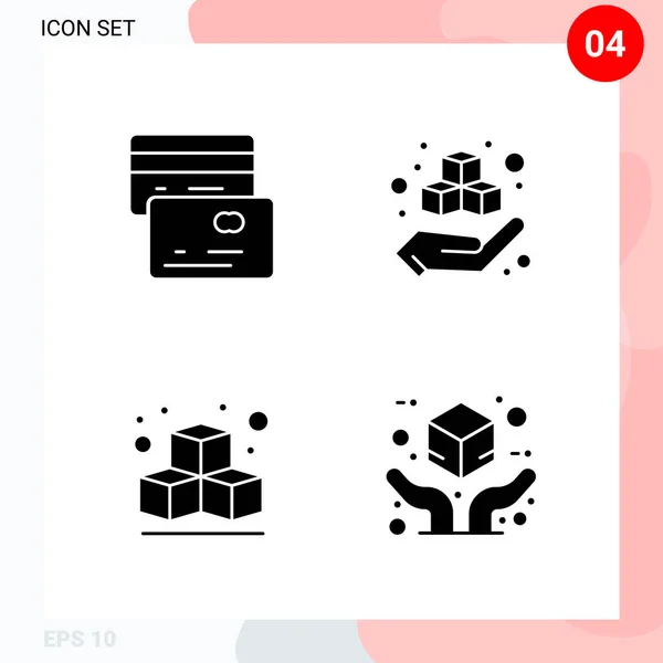 Set Universal Creative Icons Simply Vector Illustrations Web Mobile Apps — Stock Vector