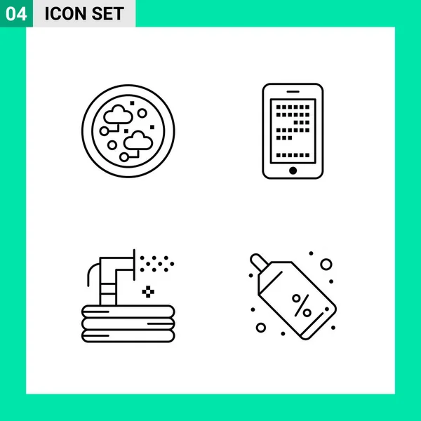 Set of 16 Universal Icons Business Vector — Stock Vector