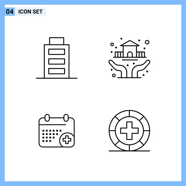 Set van 25 Universele Business Iconen Vector — Stockvector