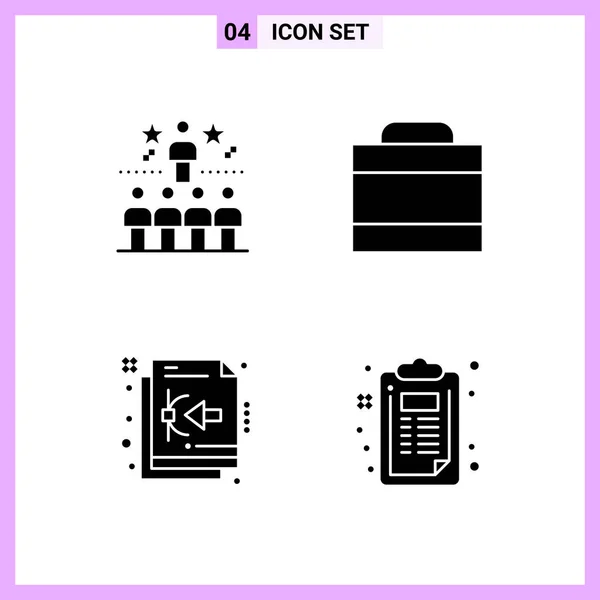 Set Universal Creative Icons Simply Vector Illustrations Web Mobile Apps — Stock Vector