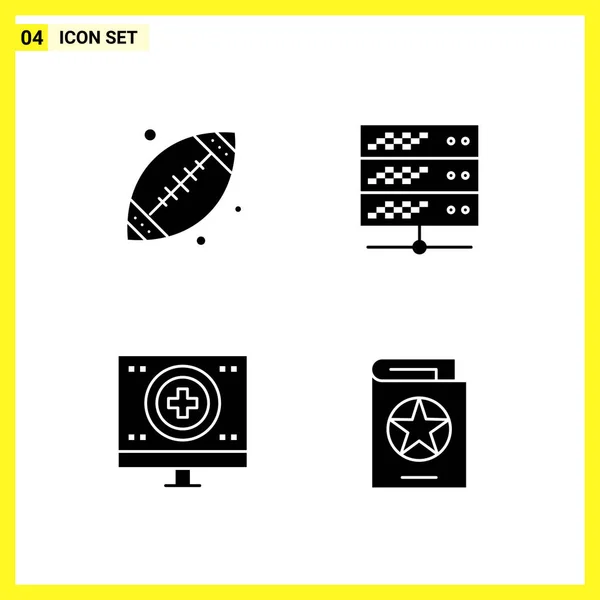 Conjunto Iconos Creativos Universales Simplemente Vector Ilustraciones Para Aplicaciones Web — Vector de stock