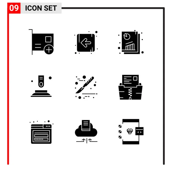 Set Universeller Kreativer Symbole Einfach Vektorillustrationen Für Web Und Mobile — Stockvektor