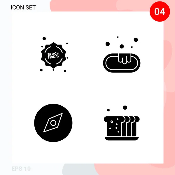 Set Universal Creative Icons Simply Vector Illustrations Web Mobile Apps — Stock Vector