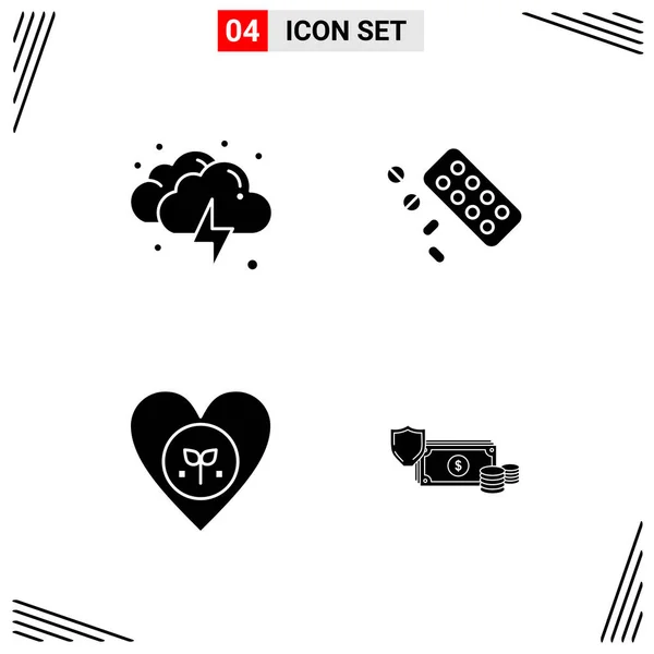 Set of 16 Universal Icons Business Vector — 스톡 벡터