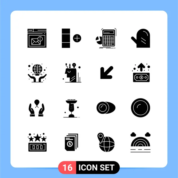 Conjunto Iconos Creativos Universales Simplemente Vector Ilustraciones Para Aplicaciones Web — Archivo Imágenes Vectoriales