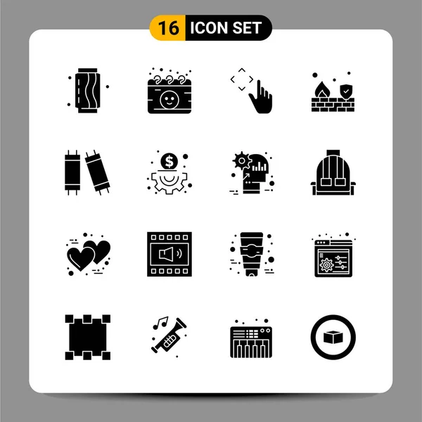 Conjunto Iconos Creativos Universales Simplemente Vector Ilustraciones Para Aplicaciones Web — Vector de stock