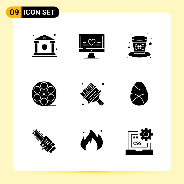 Set de 25 iconos de negocio universales Vector — Vector de stock