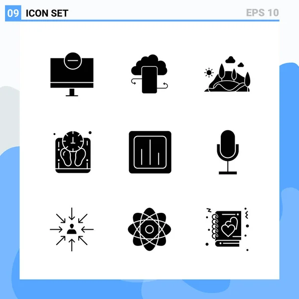 Set Universal Creative Icons Simply Vector Illustrations Web Mobile Apps — Stock Vector