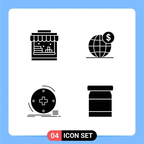 Set Universele Creatieve Iconen Eenvoudig Vectorafbeeldingen Voor Web Mobiele Apps — Stockvector
