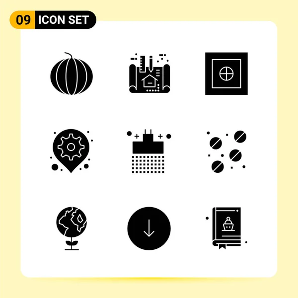 Σύνολο 25 Universal Business Icons Vector — Διανυσματικό Αρχείο