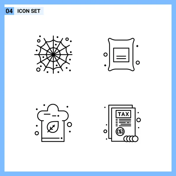 Univerzális Kreatív Ikonok Gyűjteménye Egyszerűen Vektor Illusztrációk Webes Mobil Alkalmazásokhoz — Stock Vector