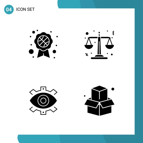 Set Universal Creative Icons Simply Vector Illustrations Web Mobile Apps — Stock Vector