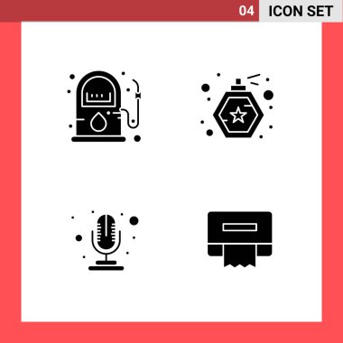 Evrensel yaratıcı simgeler kümesi, web ve mobil uygulamalar ve projeler için basit vektör illüstrasyonları 