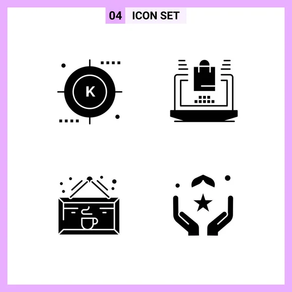 Conjunto Iconos Creativos Universales Simplemente Vector Ilustraciones Para Aplicaciones Web — Vector de stock