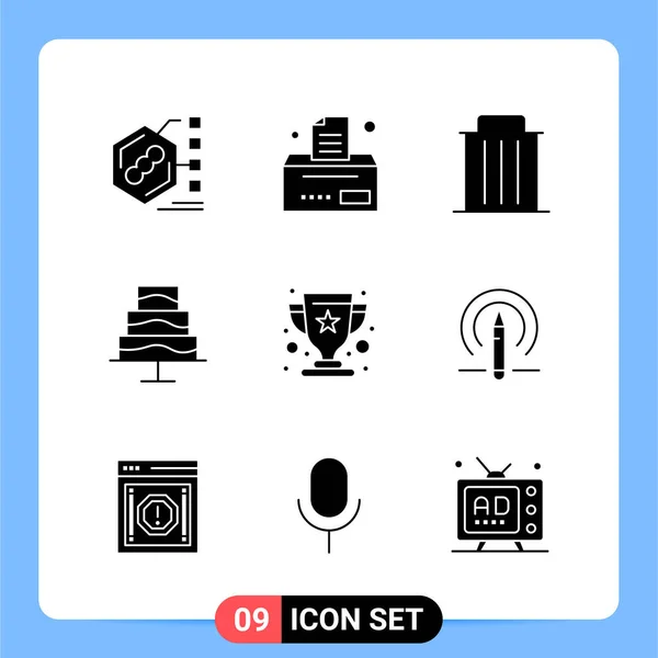 Conjunto Iconos Creativos Universales Simplemente Vector Ilustraciones Para Aplicaciones Web — Vector de stock