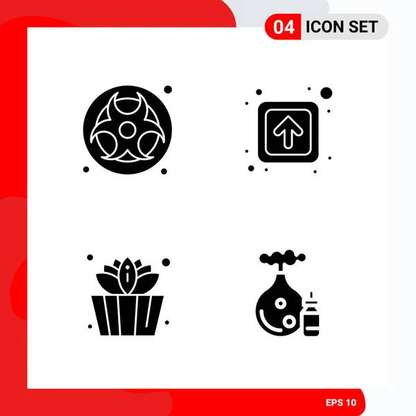 Set Universal Creative Icons Simply Vector Illustrations Web Mobile Apps — Stock Vector