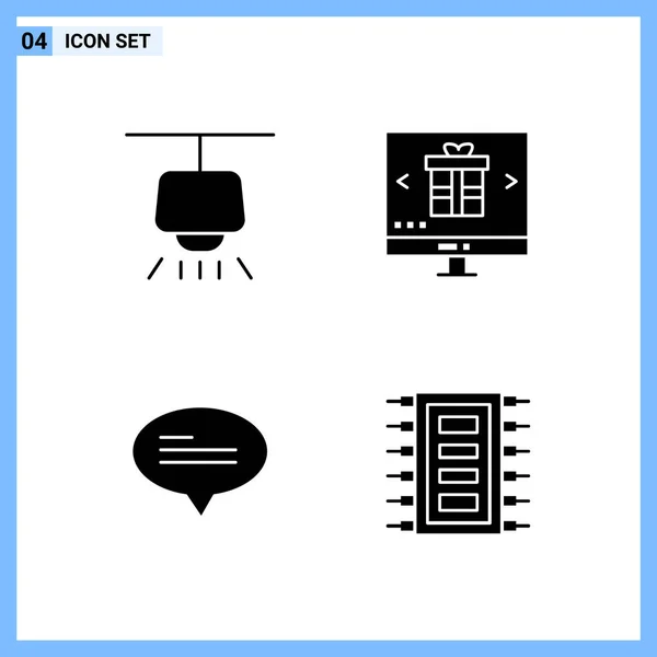 Set de 25 iconos de negocio universales Vector — Vector de stock