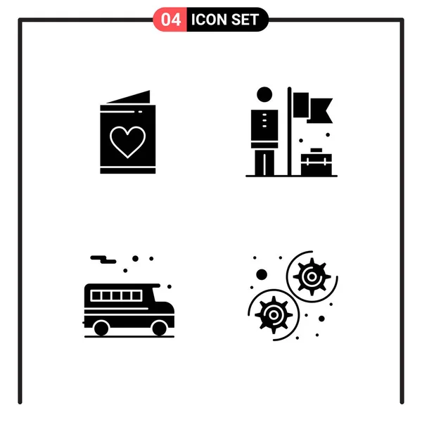 Set Universal Creative Icons Simply Vector Illustrations Web Mobile Apps — Stock Vector