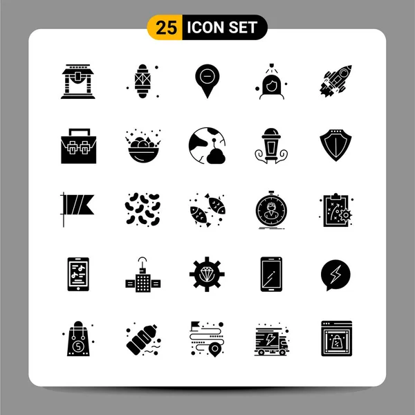 Conjunto Iconos Creativos Universales Simplemente Vector Ilustraciones Para Aplicaciones Web — Vector de stock