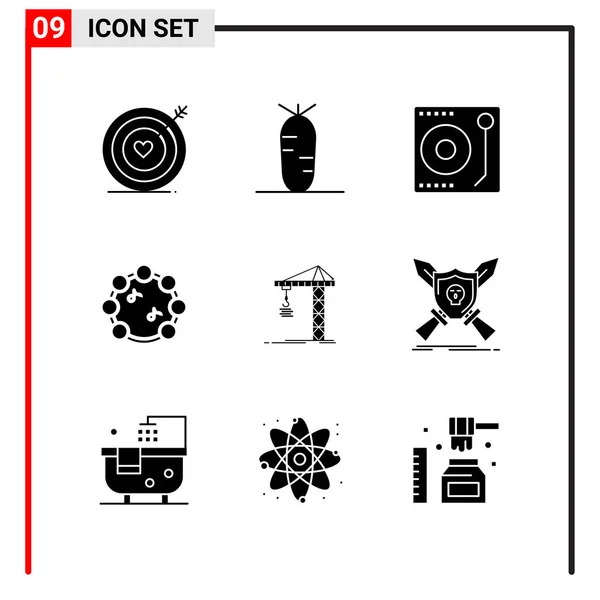 Set Universal Creative Icons Simply Vector Illustrations Web Mobile Apps — Stock Vector