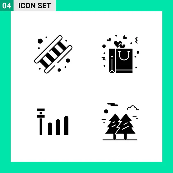 Conjunto Iconos Creativos Universales Simplemente Vector Ilustraciones Para Aplicaciones Web — Vector de stock