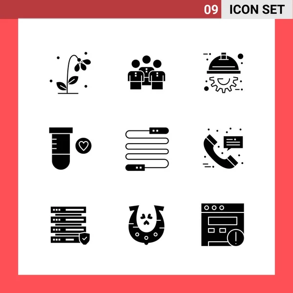 Set de 25 iconos de negocio universales Vector — Vector de stock