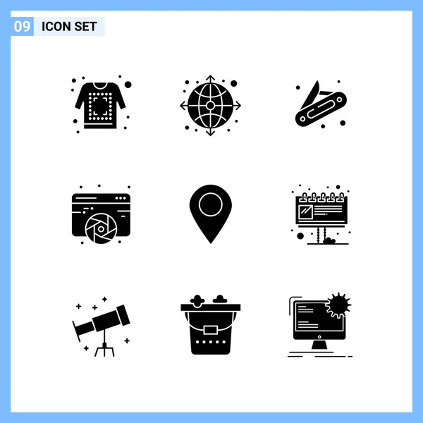 Set Universal Creative Icons Simply Vector Illustrations Web Mobile Apps — Stock Vector