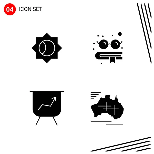 Set Universal Creative Icons Simply Vector Illustrations Web Mobile Apps — Stock Vector