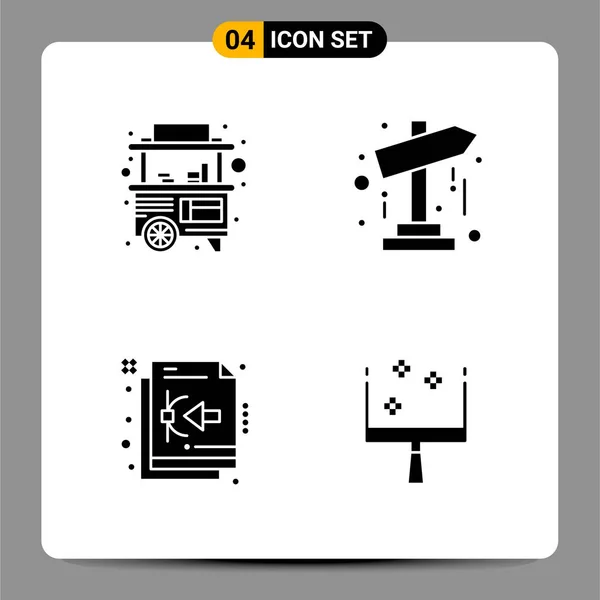 Set of 25 Universal Business Icons Vector — Stockový vektor