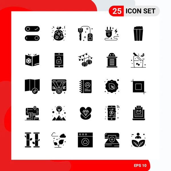 Set Universal Creative Icons Simply Vector Illustrations Web Mobile Apps — Stock Vector