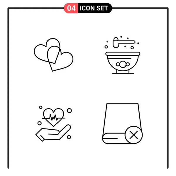 Set van 25 Universele Business Iconen Vector — Stockvector