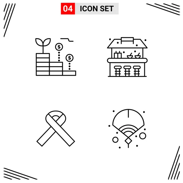 Set of 25 Universal Business Icons Vector — Stockový vektor