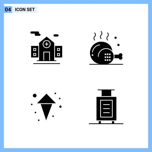 Conjunto Iconos Creativos Universales Simplemente Vector Ilustraciones Para Aplicaciones Web — Vector de stock