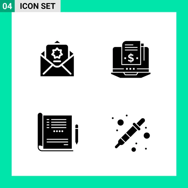 Set Universal Creative Icons Simply Vector Illustrations Web Mobile Apps — Stock Vector