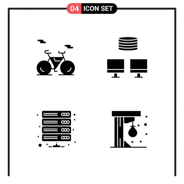 Conjunto Iconos Creativos Universales Simplemente Vector Ilustraciones Para Aplicaciones Web — Vector de stock