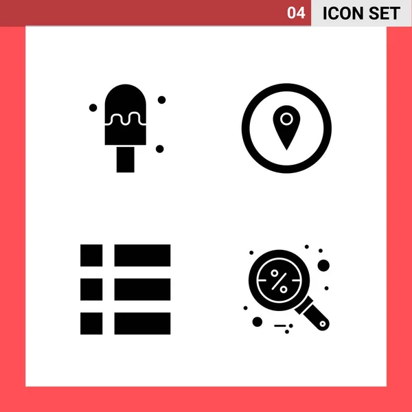 Set Universal Creative Icons Simply Vector Illustrations Web Mobile Apps — Stock Vector